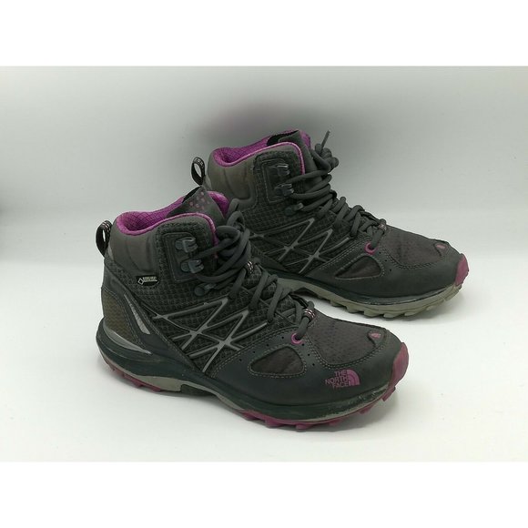 The North Face Shoes | North Face Ultra Fastpack Mid GTX GORE-TEX Boots | Color: Gray/Purple | Size: 7.5 | Daniela_Crr's Closet